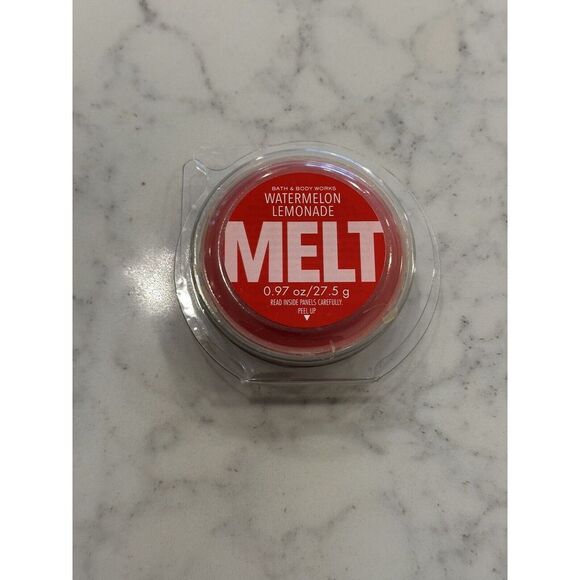 Bath & Body Works NEW Wax Tart Melt Watermelon Lemonade DISCONTINUED - Picture 1 of 3